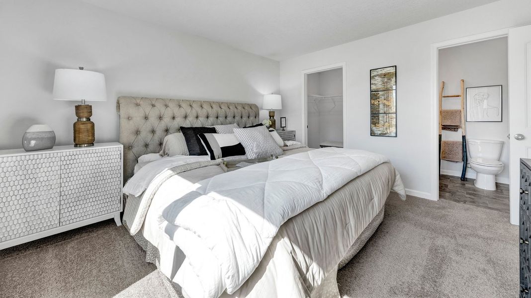 Furnished interior view inside a new home in Huntington Estates, Millington (Image 22).