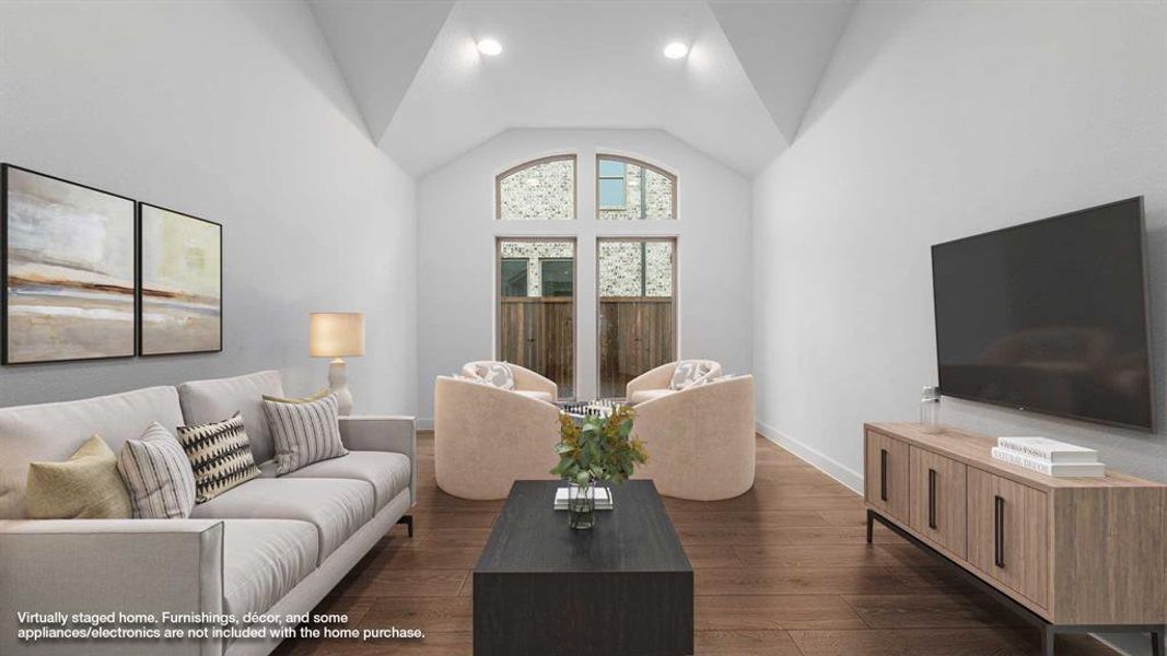 Furnished interior view inside a new home in Devonshire 55', Forney (Image 14).