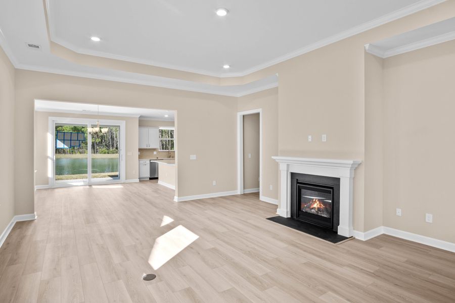 Spacious, unfurnished interior of a new home in Bridgewater - Shorehaven Village, Little River (Image 11).