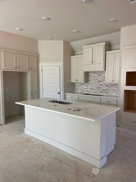 In-progress construction of a new home in Garden Glen at Clopton Farms, Montgomery, TX (Image 3).