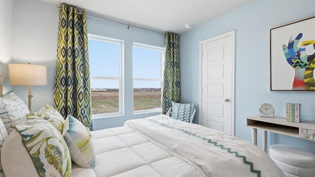 Furnished interior view inside a new home in , Fort Worth (Image 10).