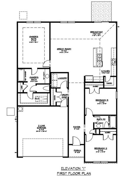 2D floor plan layout of this home in Heritage at New Riverside, Bluffton, SC (Image 2). 2D floor plan layout of this home in Heritage at New Riverside, Bluffton, SC (Image 2).
