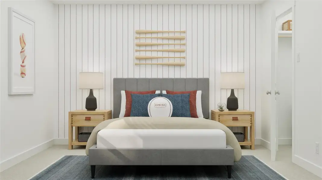 Furnished interior view inside a new home in Elm Creek: Coastline Collection, Elgin (Image 6).