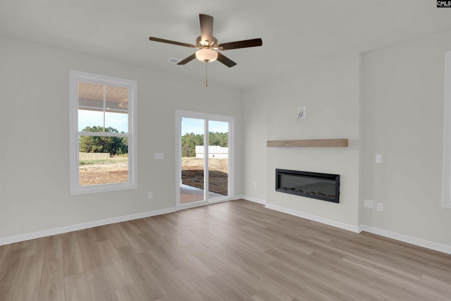 Spacious, unfurnished interior of a new home in Rolling Hills, Prosperity (Image 27). Spacious, unfurnished interior of a new home in Rolling Hills, Prosperity (Image 27).