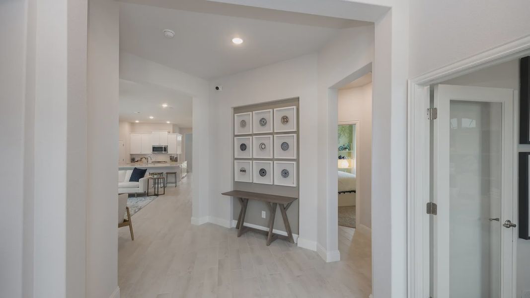 Furnished interior view inside a new home in Las Lomas, Forney (Image 14).