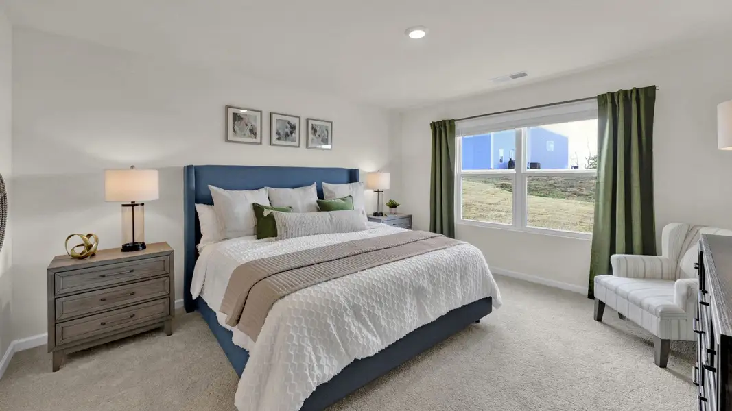 Furnished interior view inside a new home in Price's Point, Knoxville (Image 21).