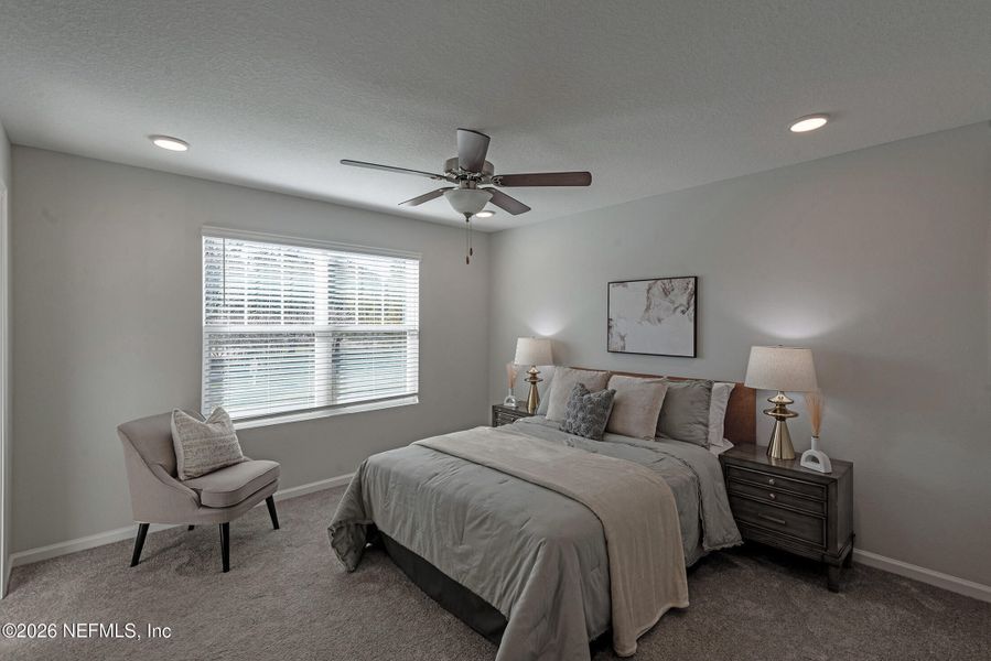 Furnished interior view inside a new home in , Jacksonville (Image 25).