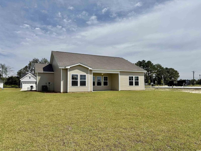 Exterior details and patio area of a home in Oak Grove, Conway (Image 18).