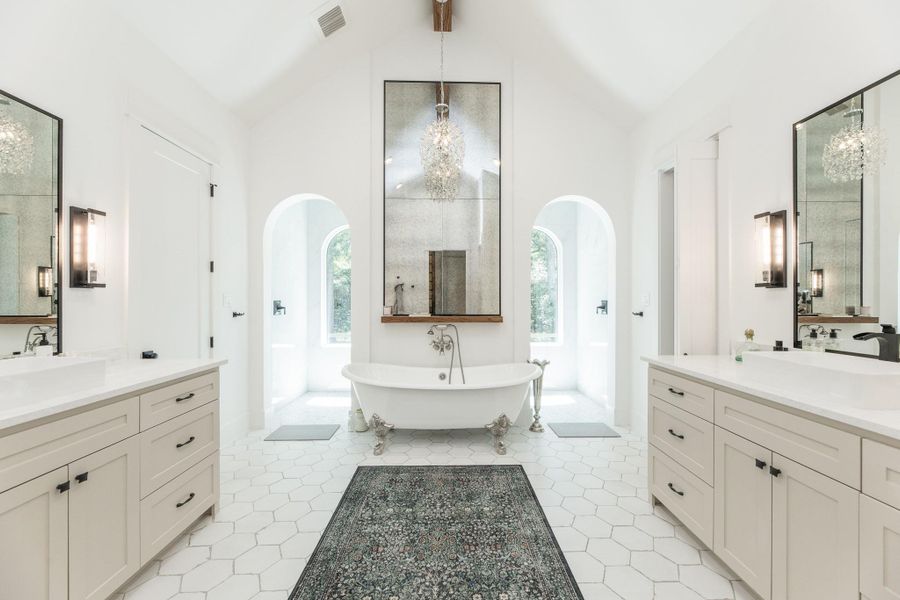Furnished interior view inside a new home in , Magnolia (Image 18).