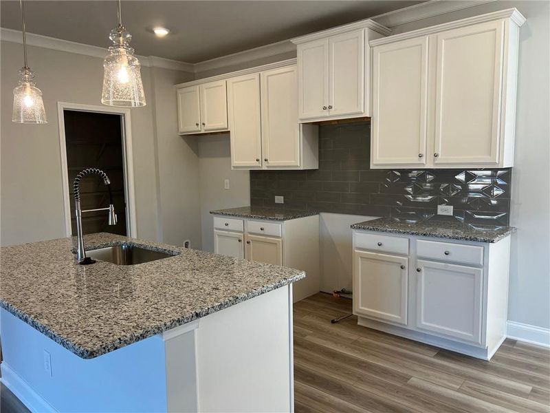 Furnished interior view inside a new home in Crofton Place Enclave, Snellville (Image 10).