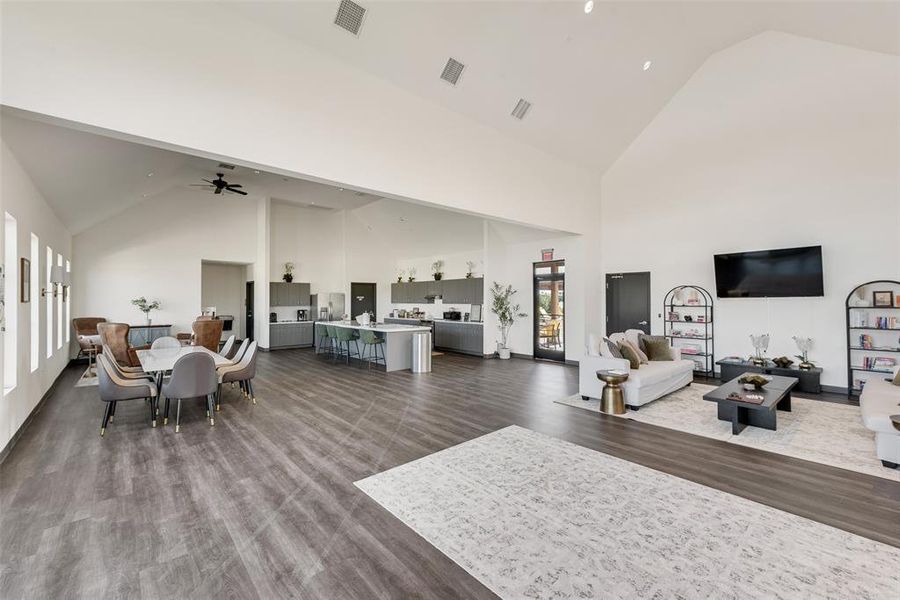 Community pool house Community pool house