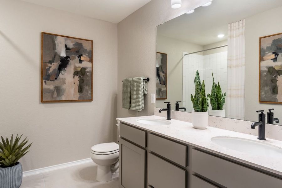 Representative furnished interior of a home built from the 2071 by KB Home in Watermill-Heritage Collection, Uhland (Image 12). Representative furnished interior of a home built from the 2071 by KB Home in Watermill-Heritage Collection, Uhland (Image 12).