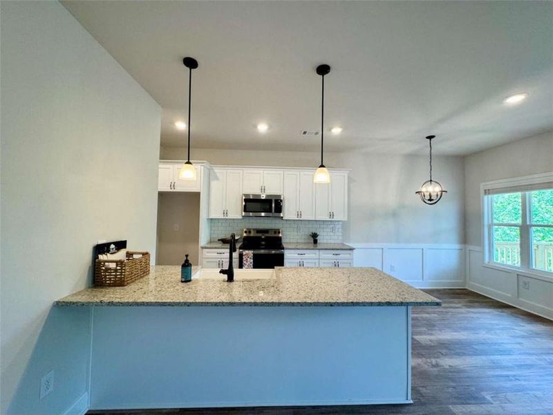 Furnished interior view inside a new home in , Lula (Image 10).