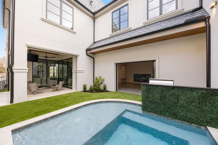 Exterior details and patio area of a home in , Southlake (Image 21).