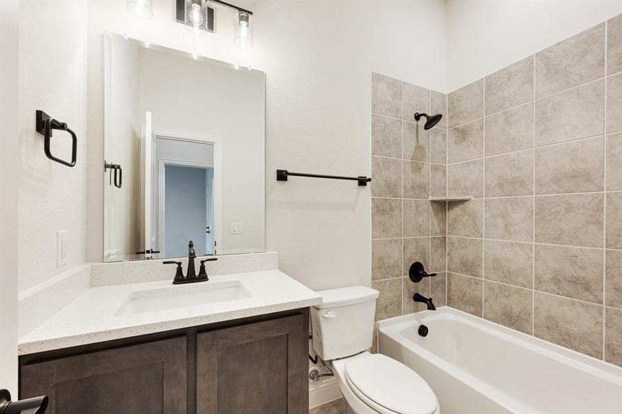Furnished interior view inside a new home in Star Ranch, Godley (Image 12).