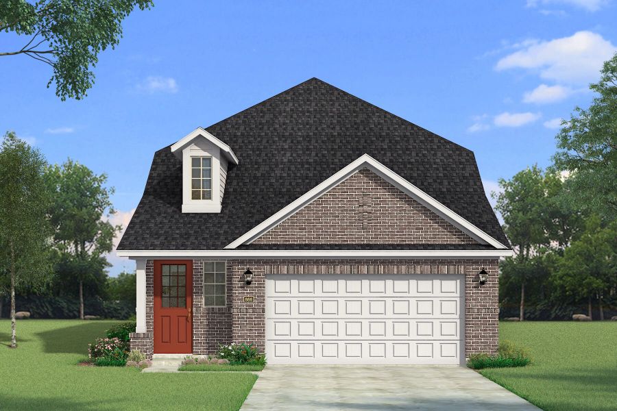 The Linwood - Traditional Elevation