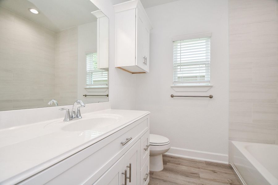 Furnished interior view inside a new home in , Houston (Image 13). Furnished interior view inside a new home in , Houston (Image 13).