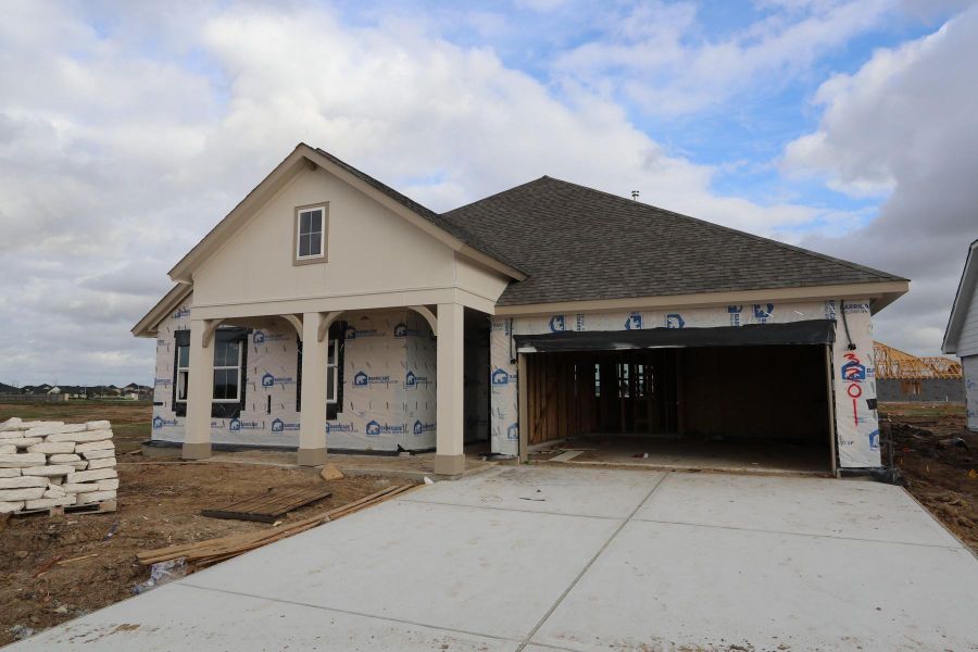 One story home with 4 bedrooms, 2 baths, and 2 car garage.