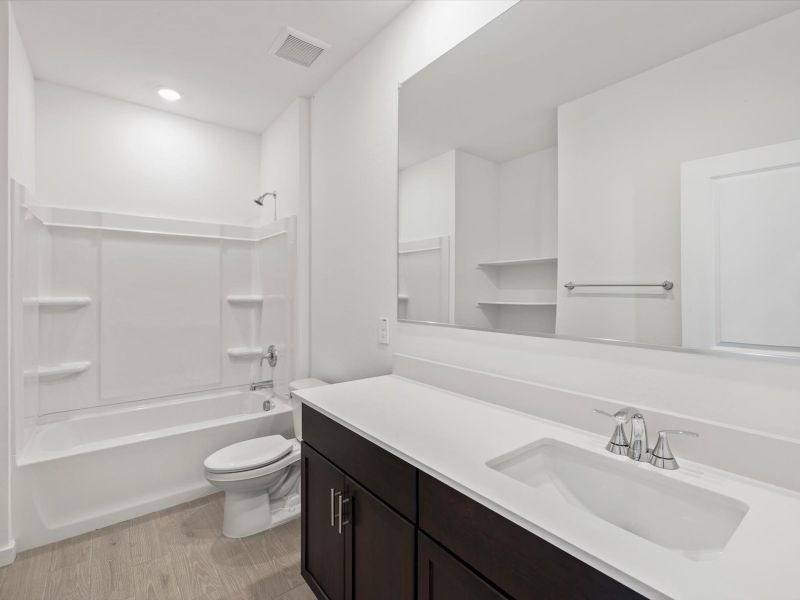 Furnished interior view inside a new home in Bella Vista Farms Estate Series, San Tan Valley (Image 5). Furnished interior view inside a new home in Bella Vista Farms Estate Series, San Tan Valley (Image 5).