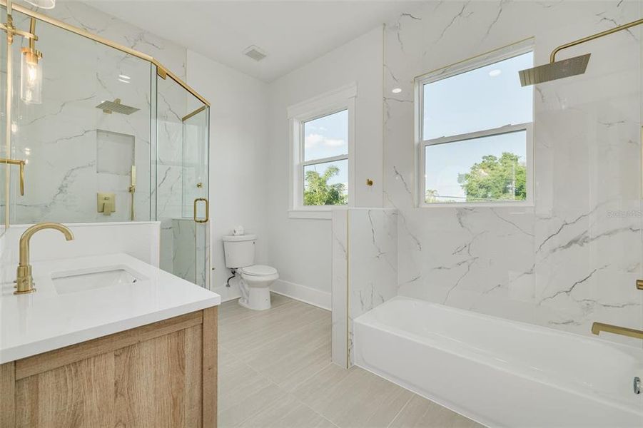 Furnished interior view inside a new home in , St. Petersburg (Image 34).