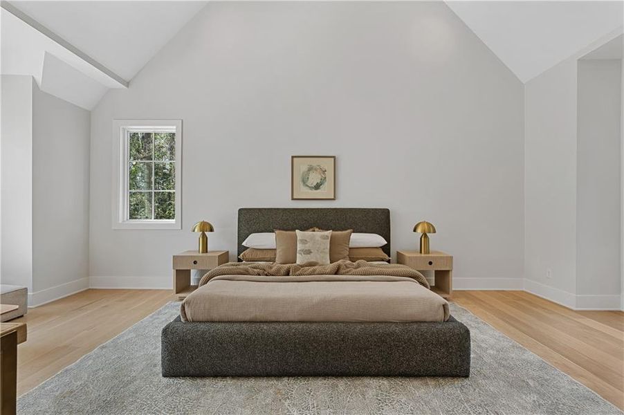 Furnished interior view inside a new home in , Roswell (Image 33).