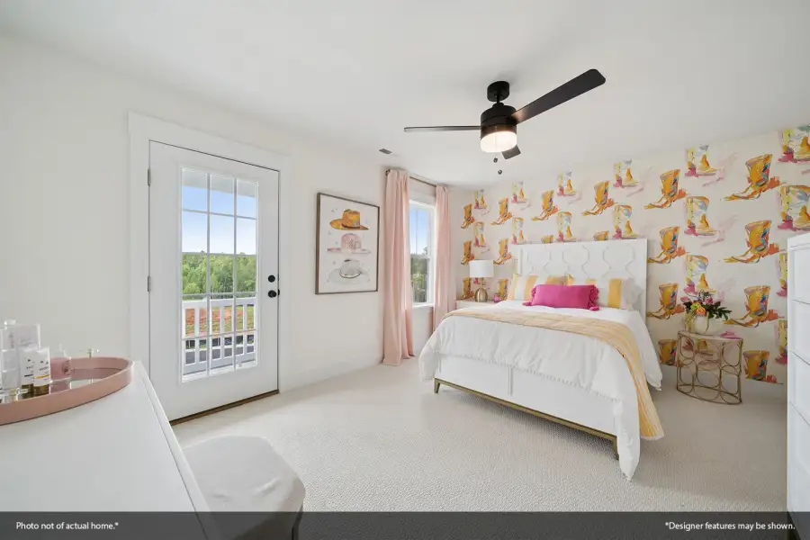 Furnished interior view inside a new home in Gates at Windermere, Blythewood (Image 20).