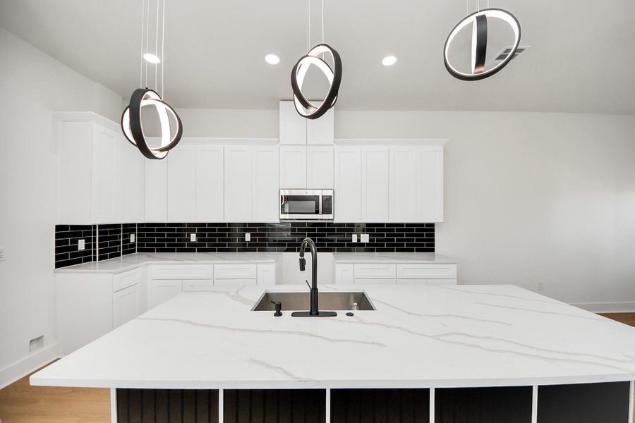 Furnished interior view inside a new home in , Houston (Image 18).