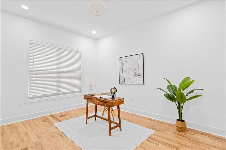 Furnished interior view inside a new home in , Atlanta (Image 9). Furnished interior view inside a new home in , Atlanta (Image 9).