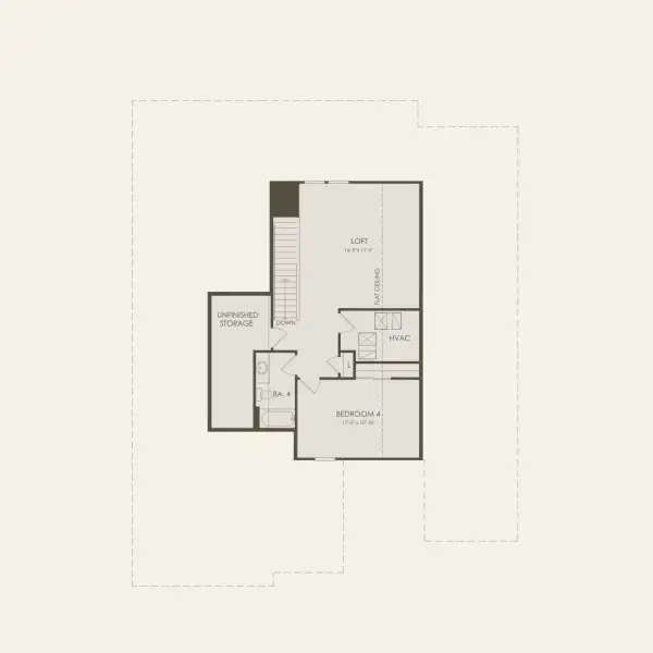 2D floor plan layout for the Stellar Grand by Pulte Homes in Stonehill, Howey-in-the-Hills, FL (Image 5).