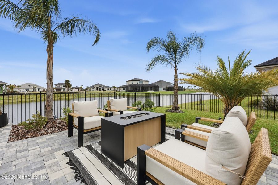 Exterior details and patio area of a home in , St. Augustine (Image 28).