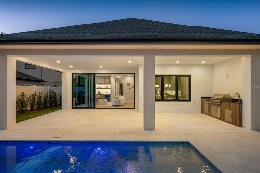 Exterior details and patio area of a home in , Winter Park (Image 4).