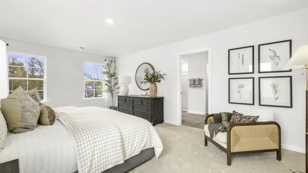 Furnished interior view inside a new home in Neal Place, Stokesdale (Image 26).