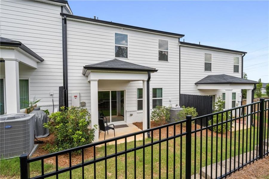 Front exterior of a new home in , Mableton, GA, highlighting curb appeal (Image 23).