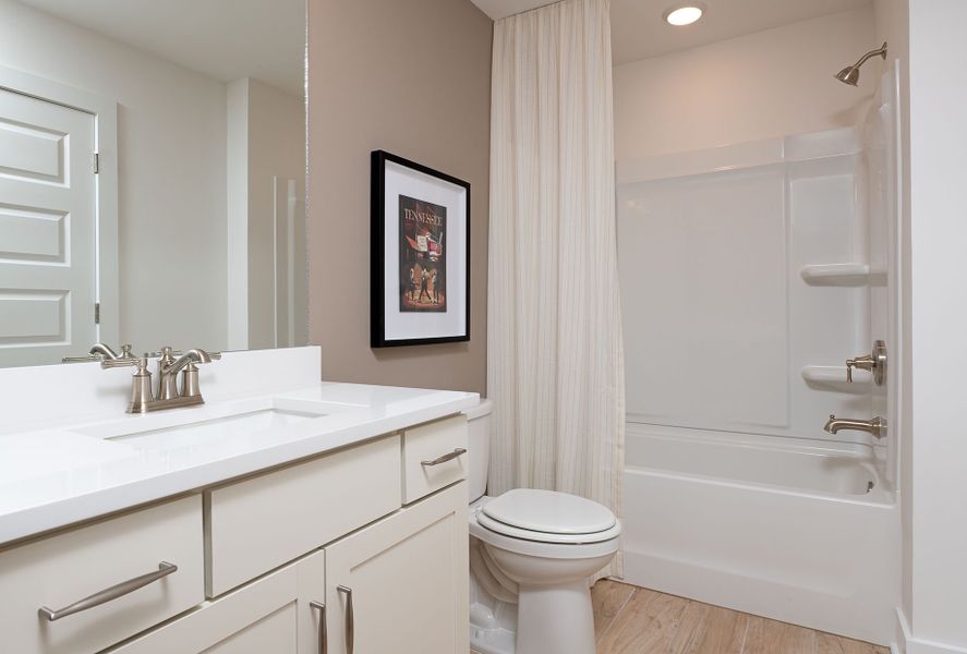Representative furnished interior of a home built from the Canberra by Pulte Homes in Bradshaw Farms Reserve, Mount Juliet (Image 10). Representative furnished interior of a home built from the Canberra by Pulte Homes in Bradshaw Farms Reserve, Mount Juliet (Image 10).