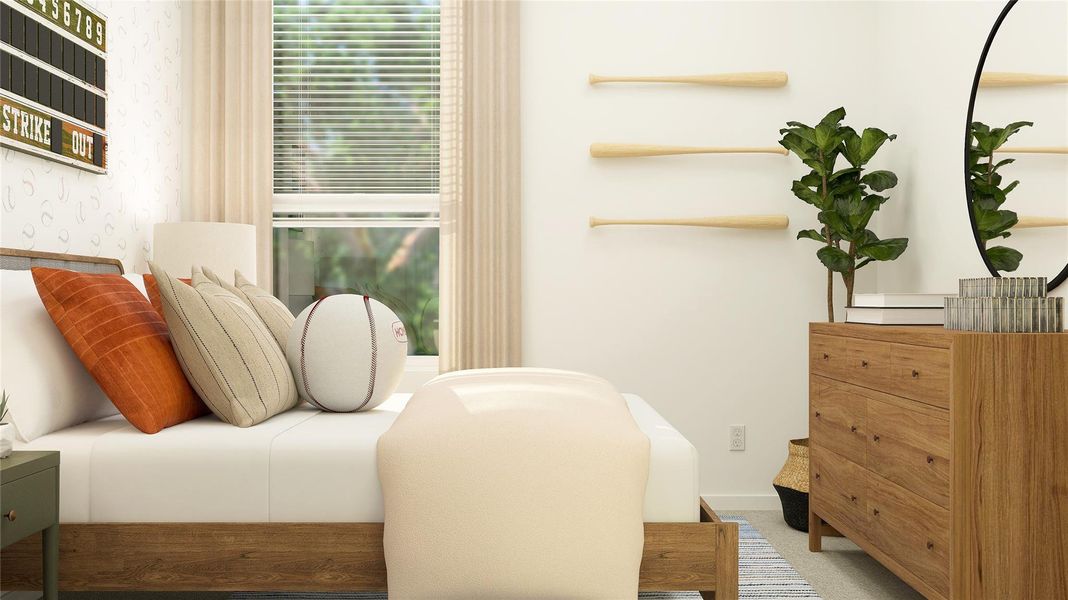 Furnished interior view inside a new home in Moore Landing, Magnolia (Image 22).