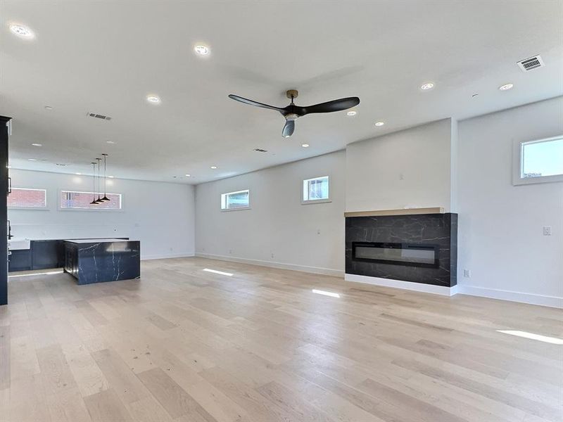 Spacious, unfurnished interior of a new home in , Fort Worth (Image 8). Spacious, unfurnished interior of a new home in , Fort Worth (Image 8).