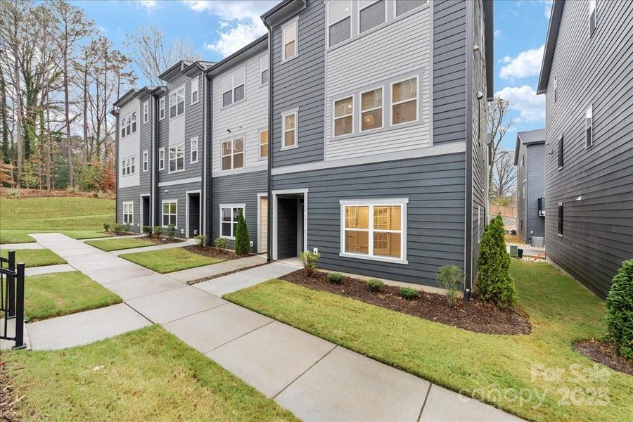 Maintenance Free Exteriors and Charming Courtyards.