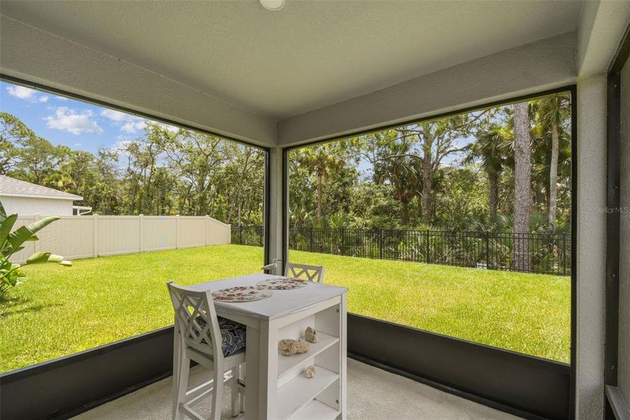 Furnished interior view inside a new home in , Titusville (Image 41).