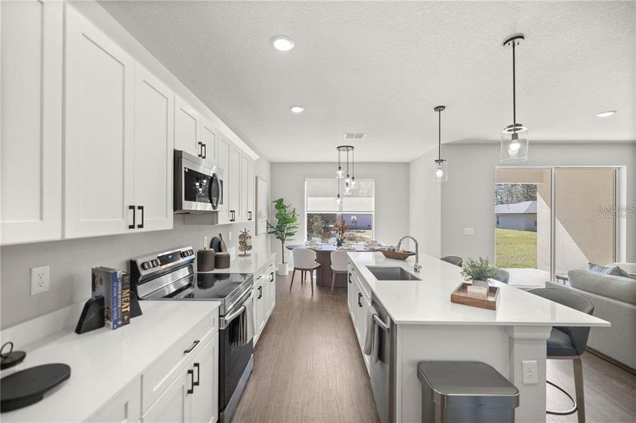 Furnished interior view inside a new home in , Ocala (Image 6).