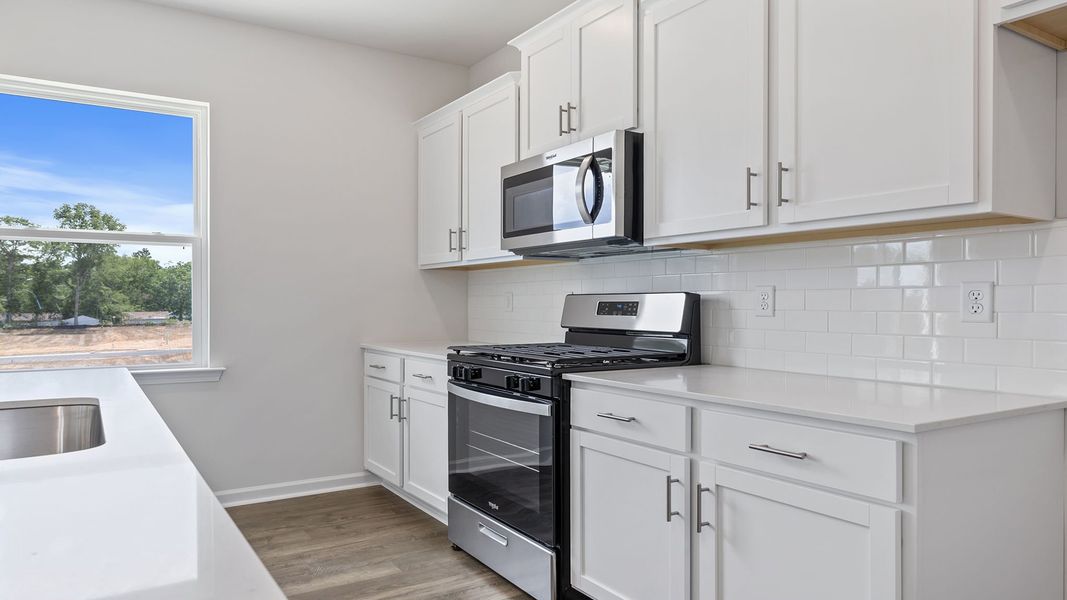 Furnished interior view inside a new home in Durbin Meadows Traditions, Fountain Inn (Image 7).