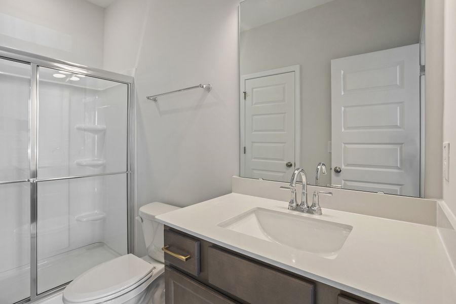 Furnished interior view inside a new home in Renaissance at White Oak, Garner (Image 14).