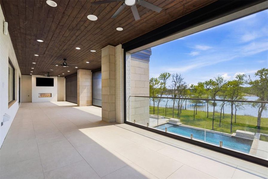 Exterior details and patio area of a home in , Fort Worth (Image 3). Exterior details and patio area of a home in , Fort Worth (Image 3).