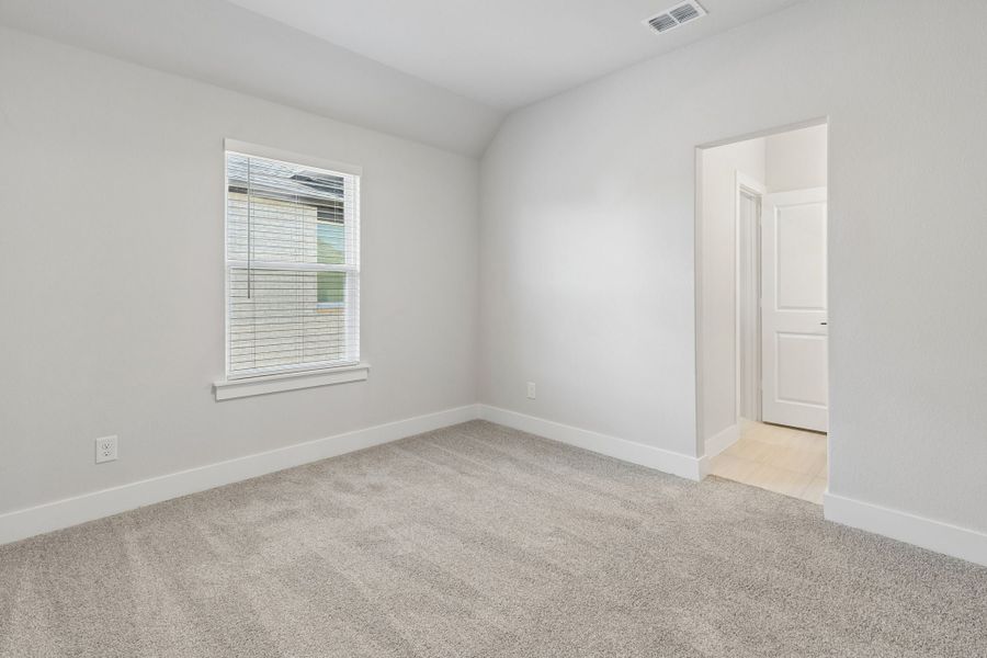 Spacious, unfurnished interior of a new home in Painted Tree Woodland West, McKinney (Image 24). Spacious, unfurnished interior of a new home in Painted Tree Woodland West, McKinney (Image 24).