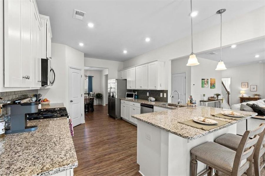 Furnished interior view inside a new home in Jackson Farm, Cartersville (Image 22).
