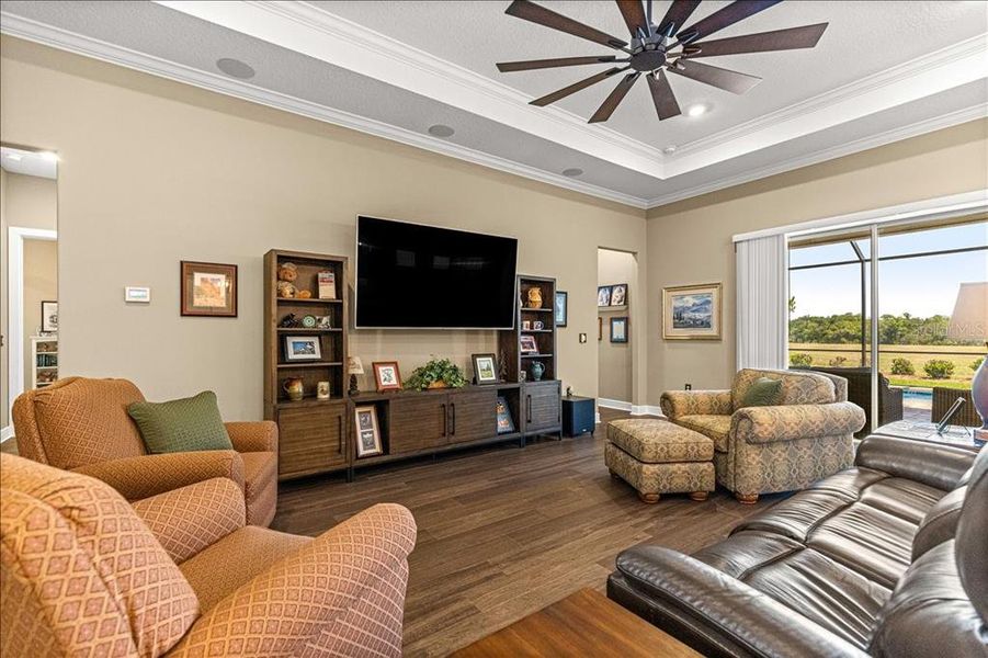 Furnished interior view inside a new home in , Ocala (Image 40).
