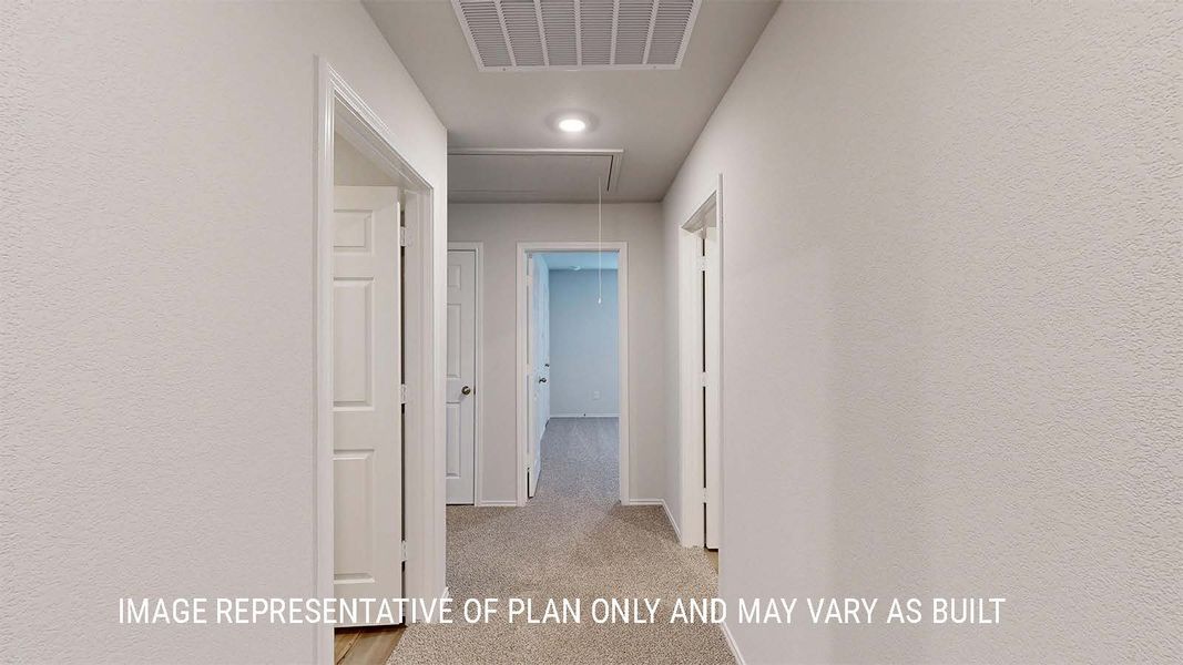 Spacious, unfurnished interior of a new home in Turnbo Ranch, Killeen (Image 26).