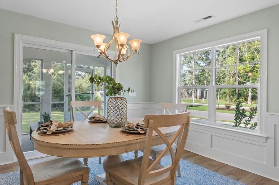 Furnished interior view inside a new home in Osprey Landing, Southport (Image 15).
