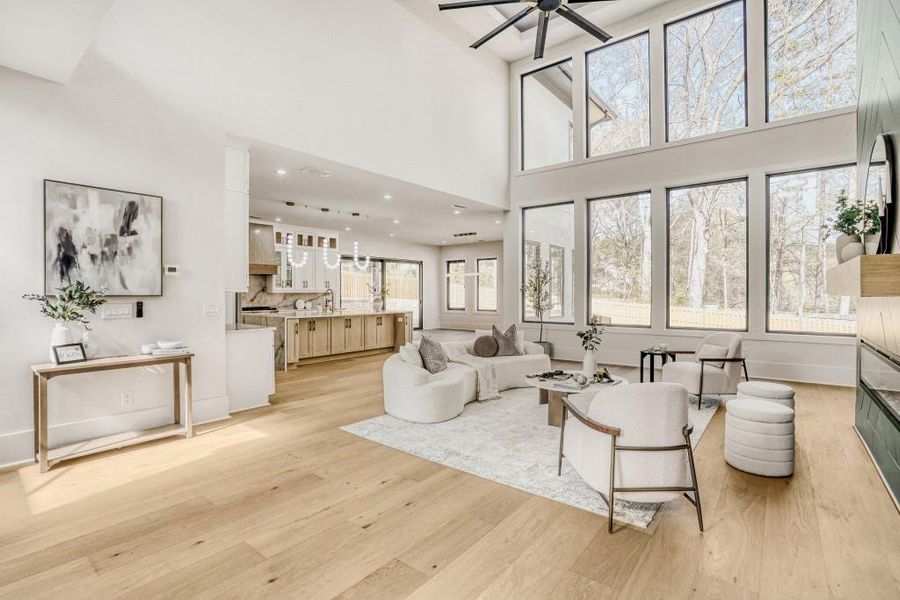 Furnished interior view inside a new home in , Lawrenceville (Image 17).
