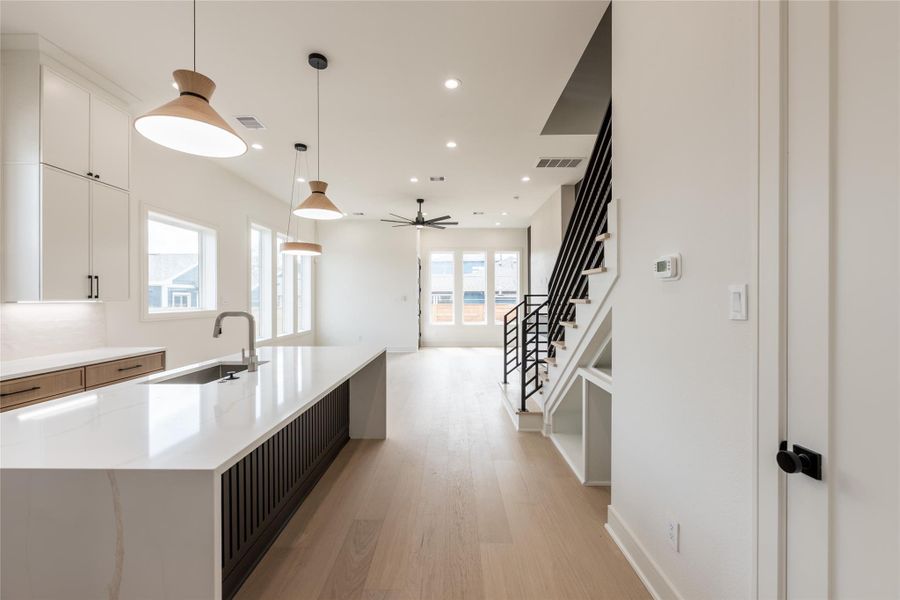 Furnished interior view inside a new home in , Houston (Image 7).