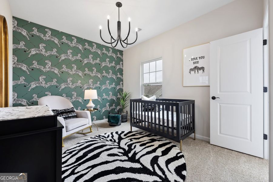 Furnished interior view inside a new home in Maddox Station, Eatonton (Image 26).